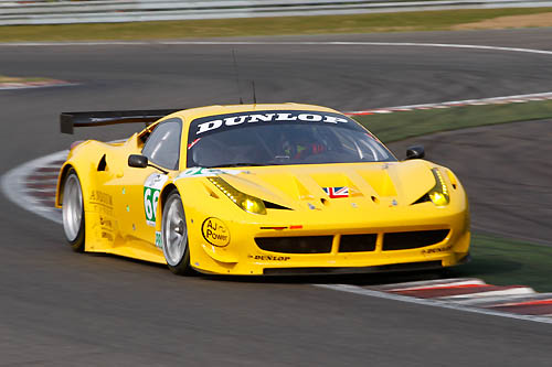 Xavier Maassen met Ferrari in 24u of Le Mans